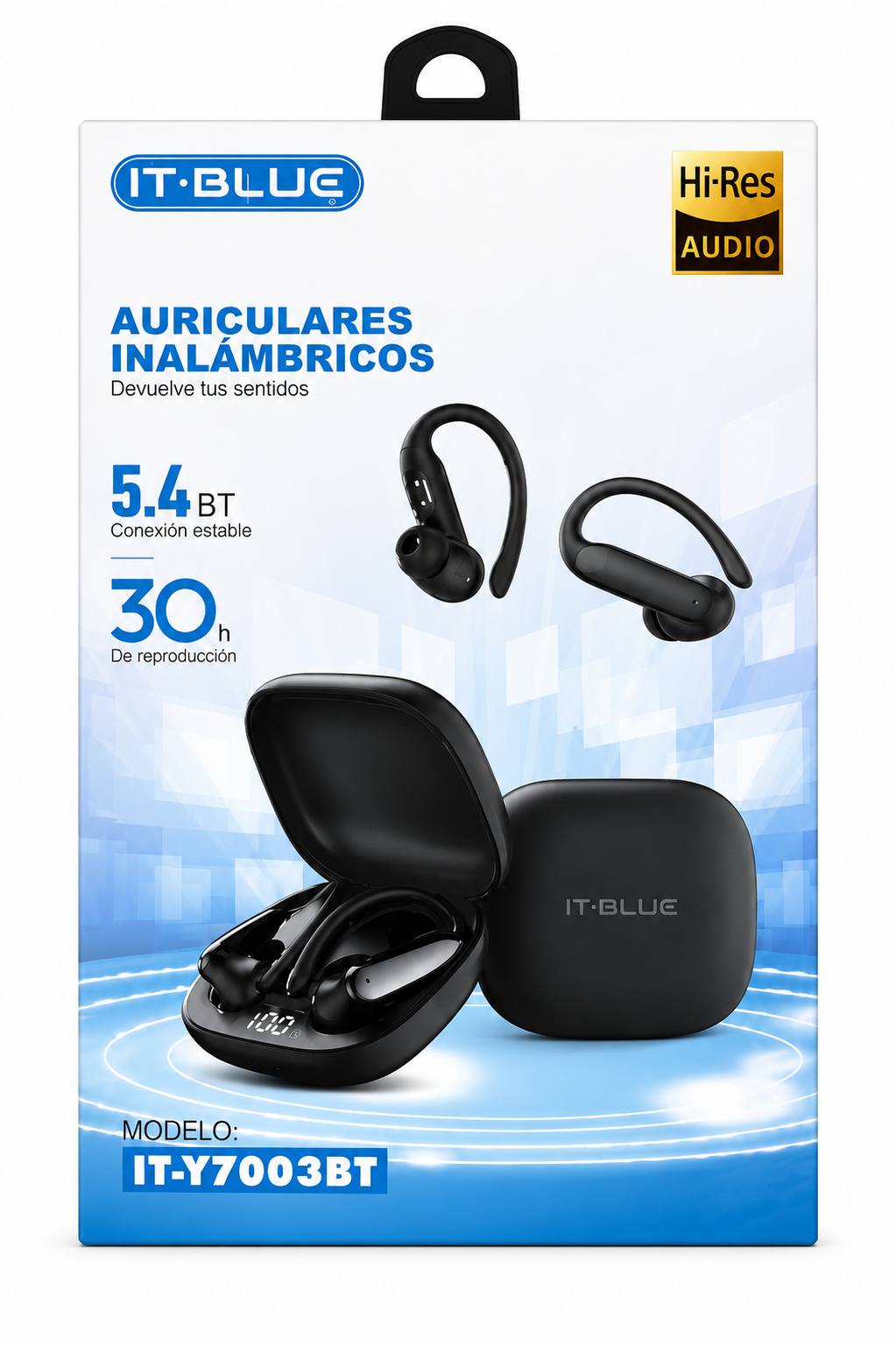 Auriculares Inalámbricos Deportivos IT-Blue